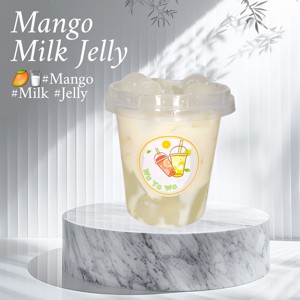 Mango Milk With Jelly